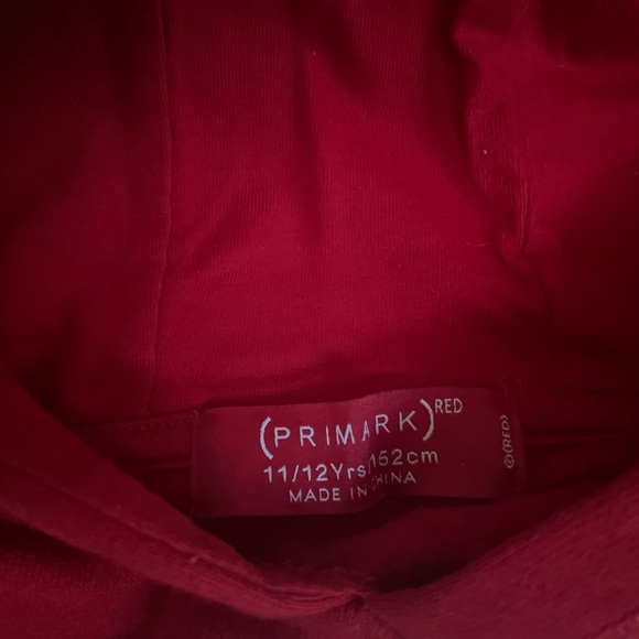 Red empowered hoodie from Primark - Picture 3 of 5